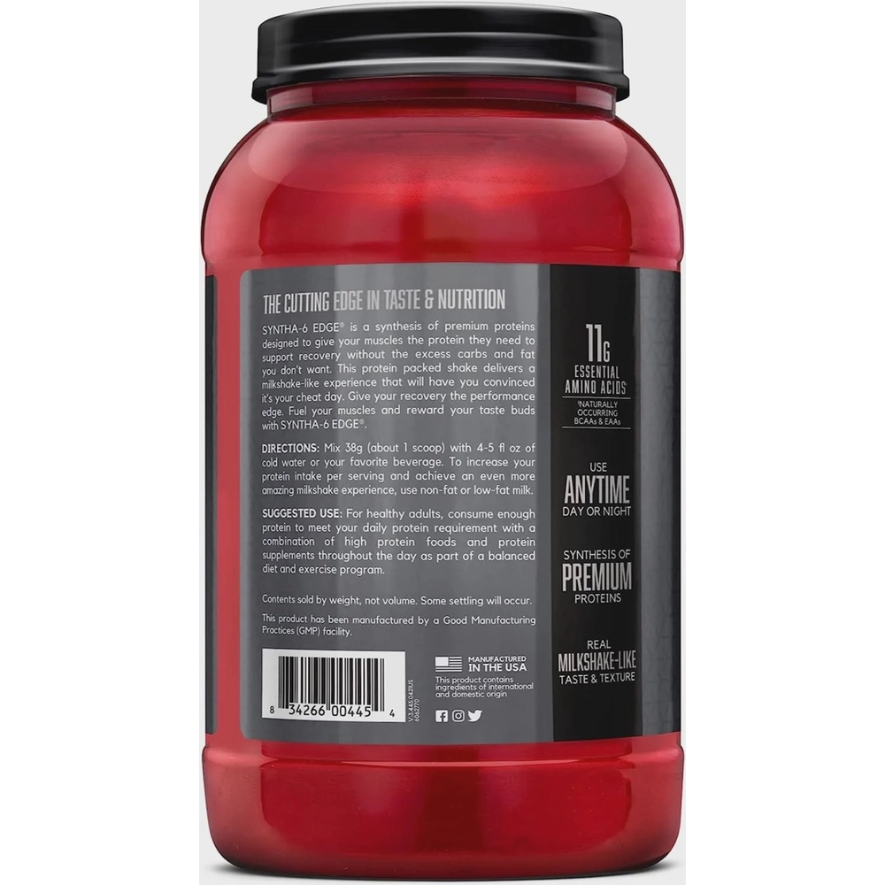 Whey Protein Syntha 6 Edge Performance Morango - Imagem 2