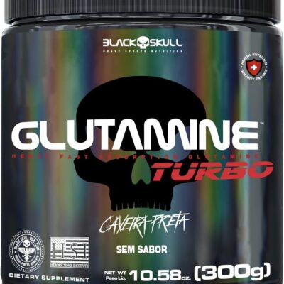 Glutamine Turbo 300G, Black Skull